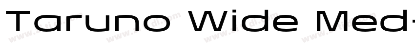 Taruno Wide Med字体转换 Taruno Wide Med字体转换